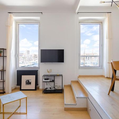 Le Rive Neuve Standing Vieux-Port - Appartement 1 Chambre 4 Pers Vue Mer Clim 马赛 外观 照片